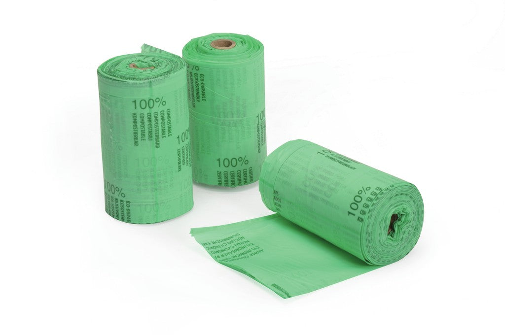 Camon Sacchetti Igienici Compostabili - 3 Rotoli da 15 sacchetti Camon Sacchetti Igienici Compostabili - 3 Rotoli da 15 sacchetti